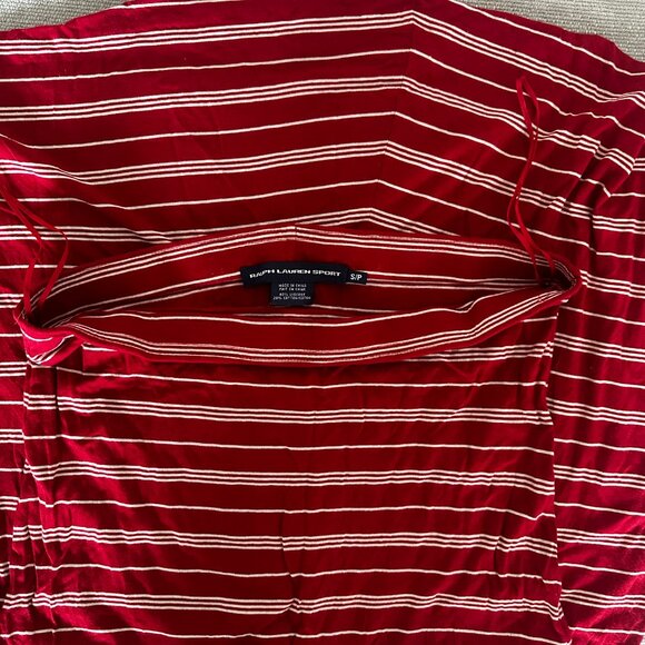 Ralph Lauren Sport, Size S, Red and White Striped Skirt Ralph Lauren Sport - Picture 4 of 4